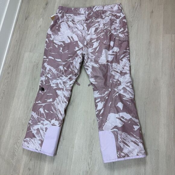 The North Face Freedom Insulated Snow Pants Womens 2X Regular Lavender Fog - Picture 2 of 5